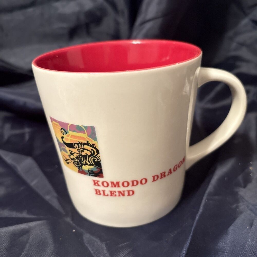 2005 Starbucks KOMODO DRAGON BLEND Asia Pacific Coffee Mug / Cup Authentic
